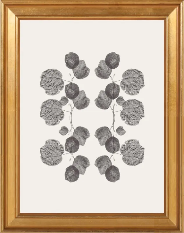 The Last Bougainvillea Rorschach by Corina Nika for Artfully Walls