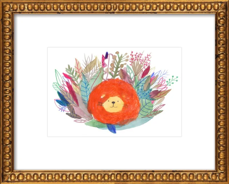 Lion by Marion Barraud for Artfully Walls
