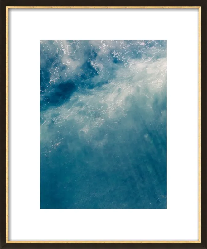 Electric Ocean by Ryan Szot for Artfully Walls