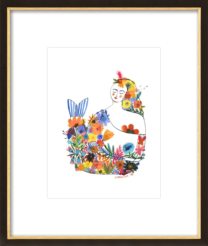 Mermaid by Carolyn Gavin for Artfully Walls