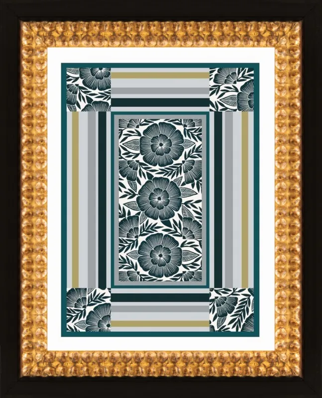 Botanical Frame 1 by Katharine Watson for Artfully Walls