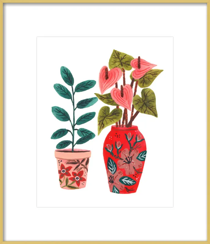 Planter by Ploypisut for Artfully Walls