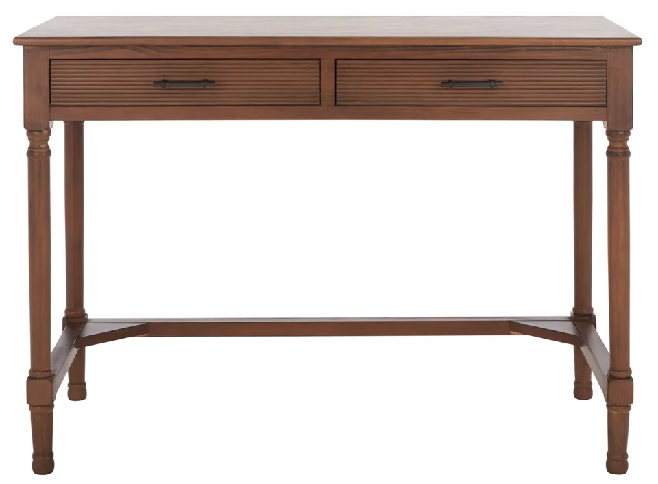 Layce 2 Drawer Desk - Brown