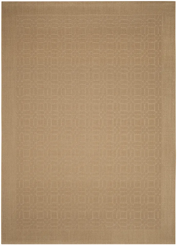 Arlo Home Woven Area Rug, PAB323M, Maize,  8' X 10'