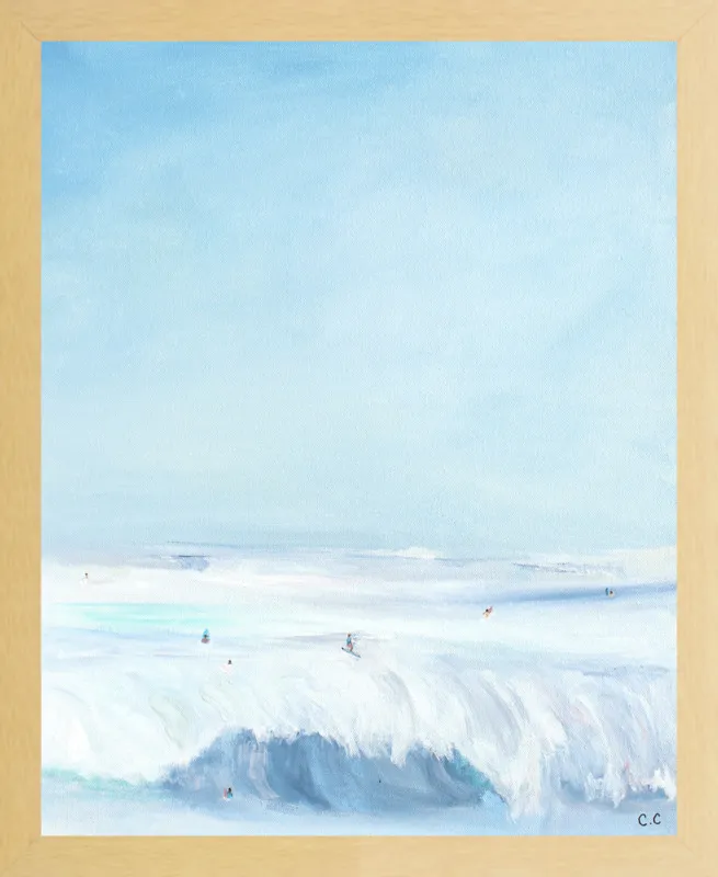 Wave Riders  by Caroline Chriss  for Artfully Walls