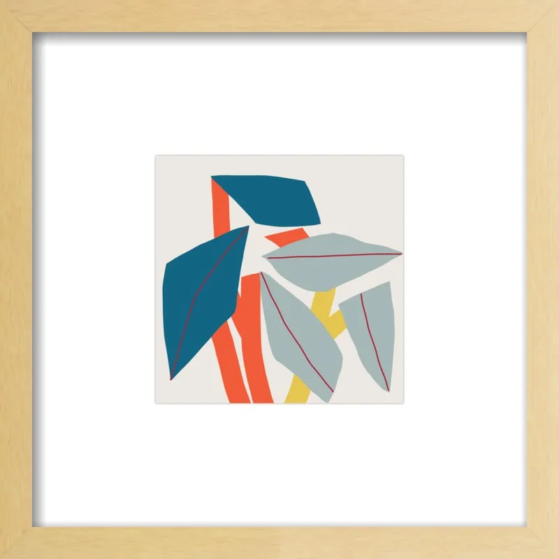 Colourful leaves by Jessica Nielsen for Artfully Walls