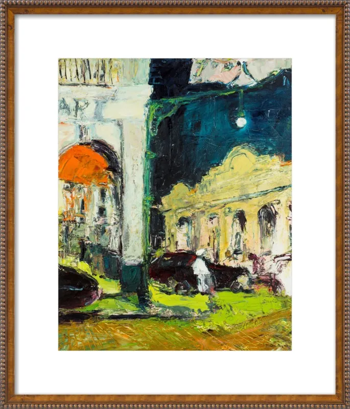 La Vida Cuba Street Corner near Sloppy Joe Bar in Old Havana by Ana Guzman for Artfully Walls