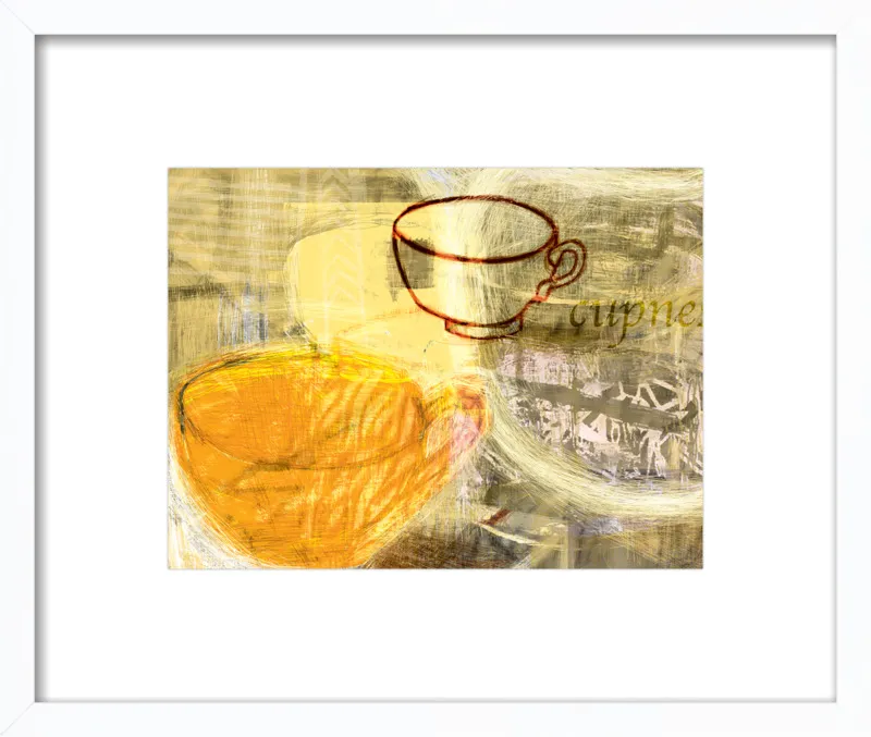 Still Life with Cups by Carmel Kushnir for Artfully Walls
