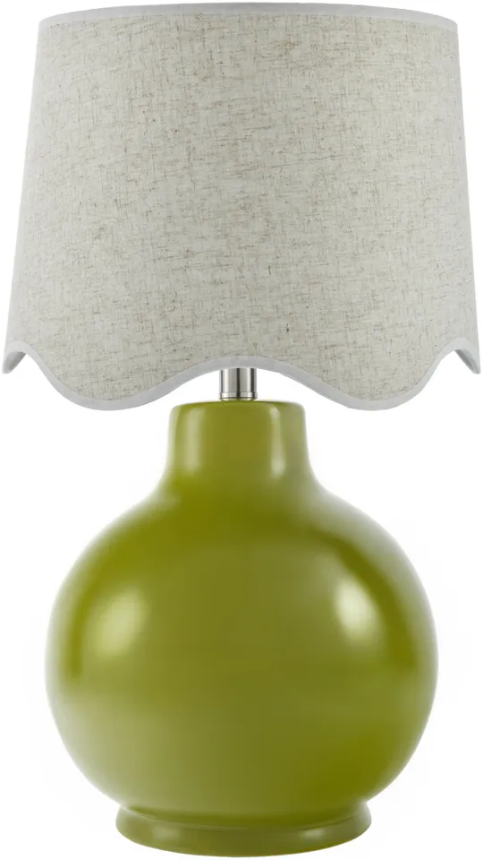 Doheny  High Gloss 22"H x 15"W x 15"D Accent Table Lamp