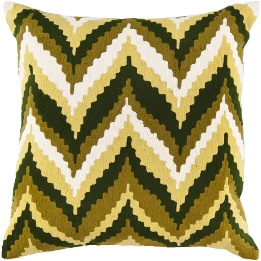 Ikat Chevron AR-052 18"L x 18"W Pillow Cover