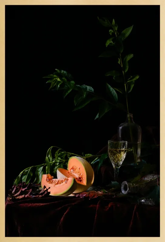 Cantaloupe by Dustin Halleck for Artfully Walls
