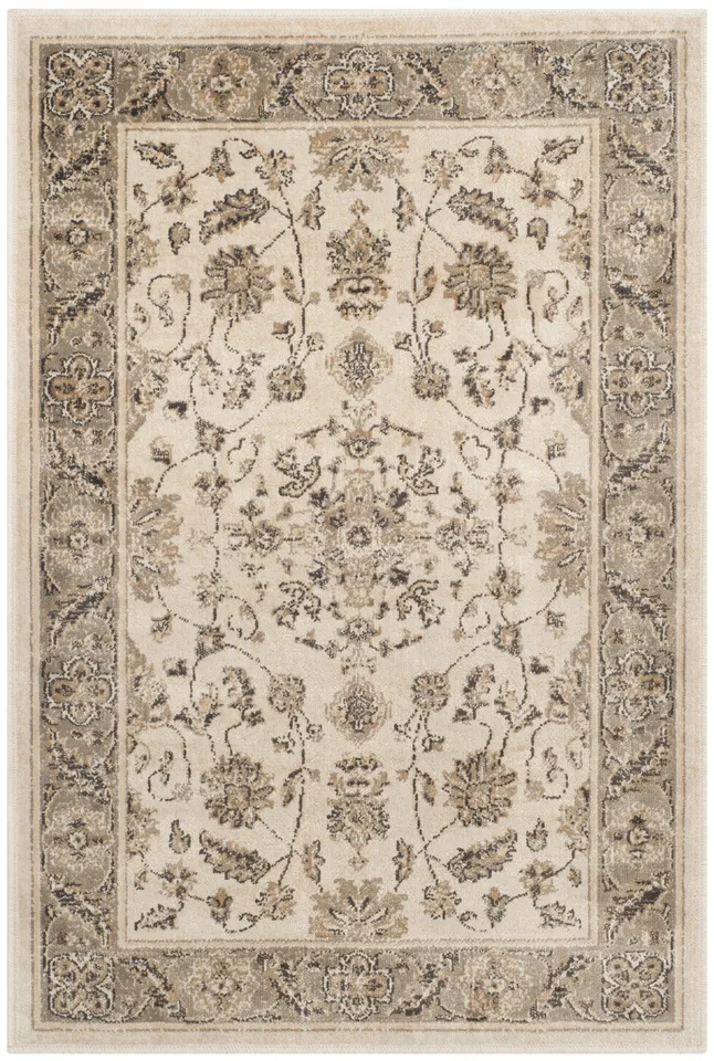 Arlo Home Woven Area Rug, VTG168-3410, Stone/Mouse,  2' X 3'