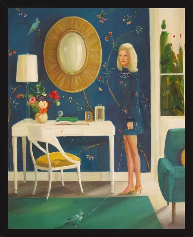 The Invisible Nature of Tansy Fairchild by Janet Hill for Artfully Walls