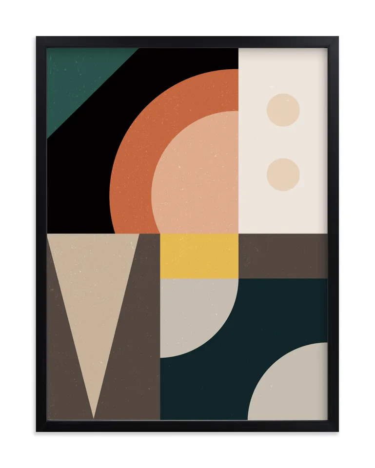 Mid Century Jungle I Limited Edition Fine Art Print