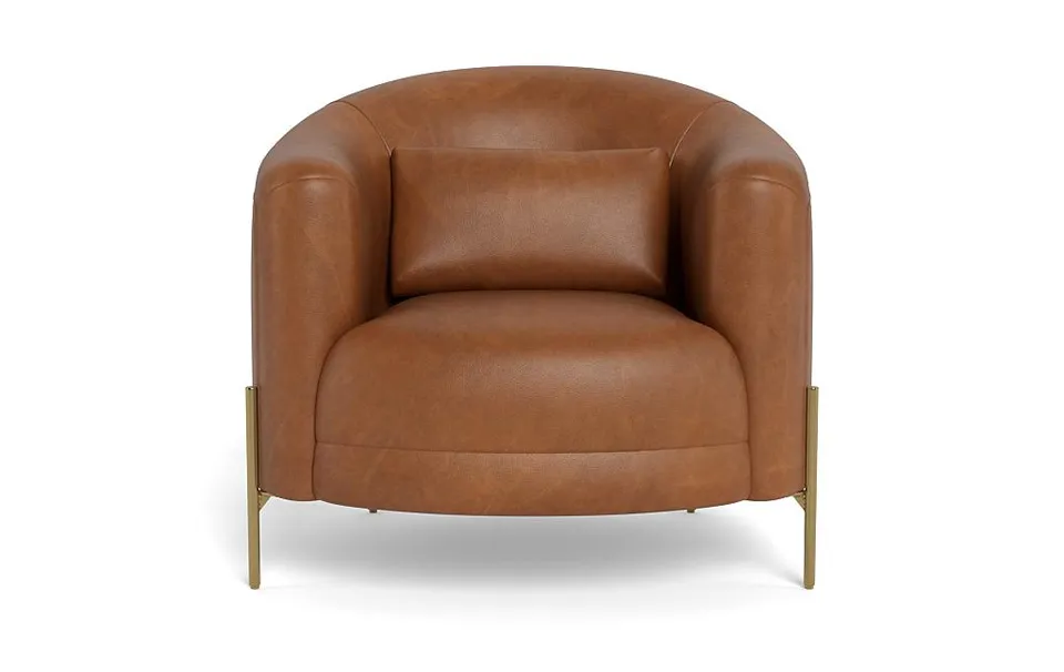 Fiona Leather Accent Chair