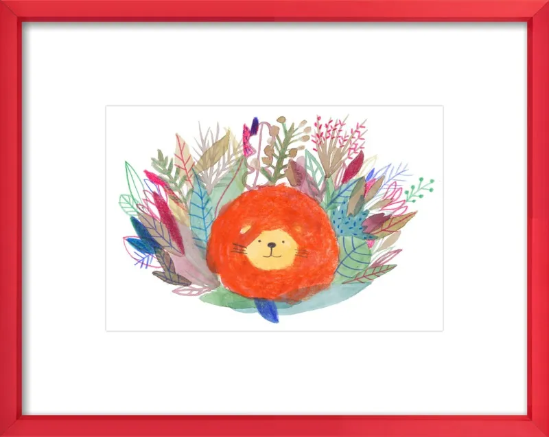 Lion by Marion Barraud for Artfully Walls
