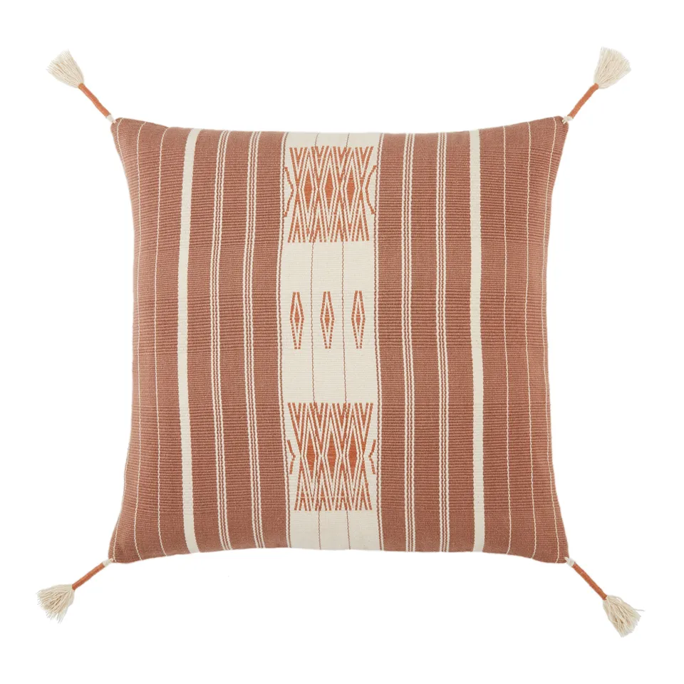 Design (US) Mauve Cream 18"X18" Pillow