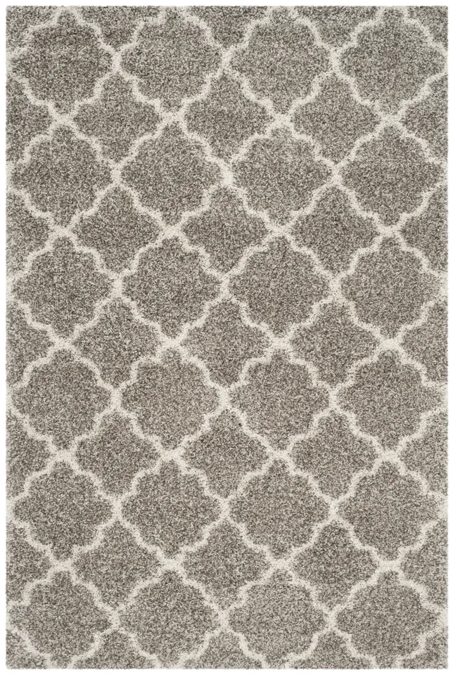 Arlo Home Woven Area Rug, SGH282B, Grey/Ivory,  8' X 10'