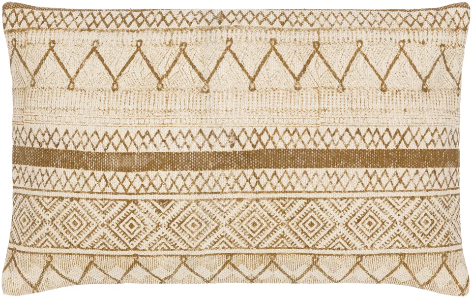 Janya JNY-024 14"L x 22"W Down Filled Pillow