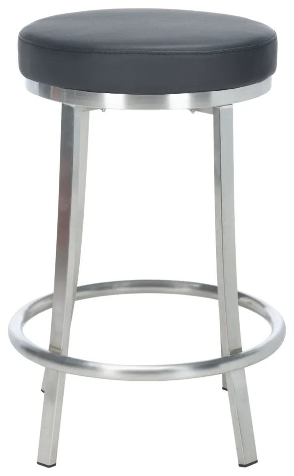 Obito Swivel Counter Stool - Black