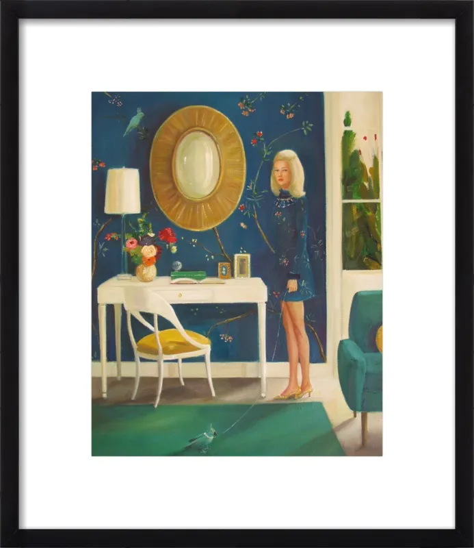 The Invisible Nature of Tansy Fairchild by Janet Hill for Artfully Walls