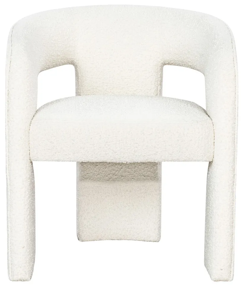 Catharia 3 Leg Dining Chair - Ivory