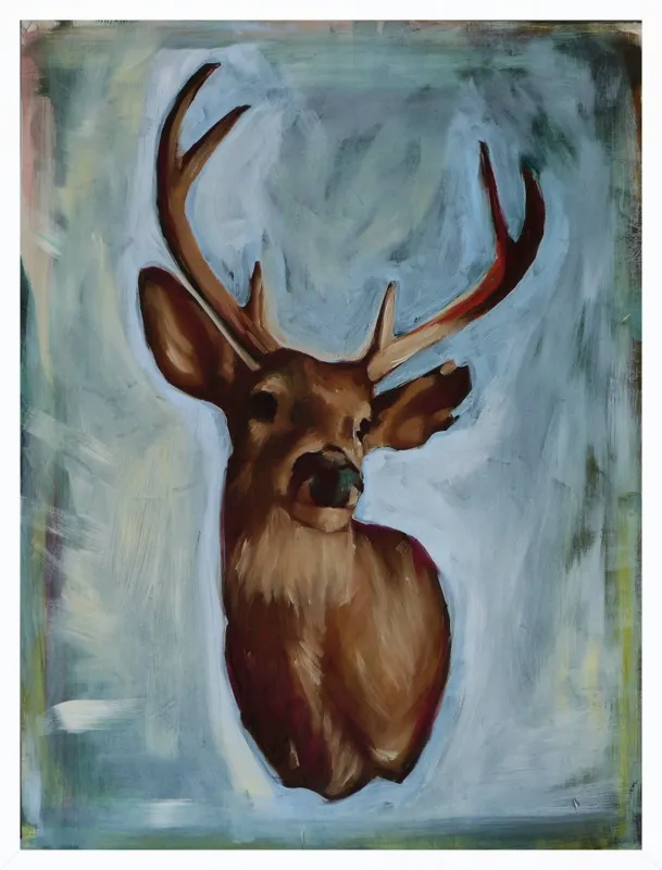 Deer  by Mary Sinner for Artfully Walls