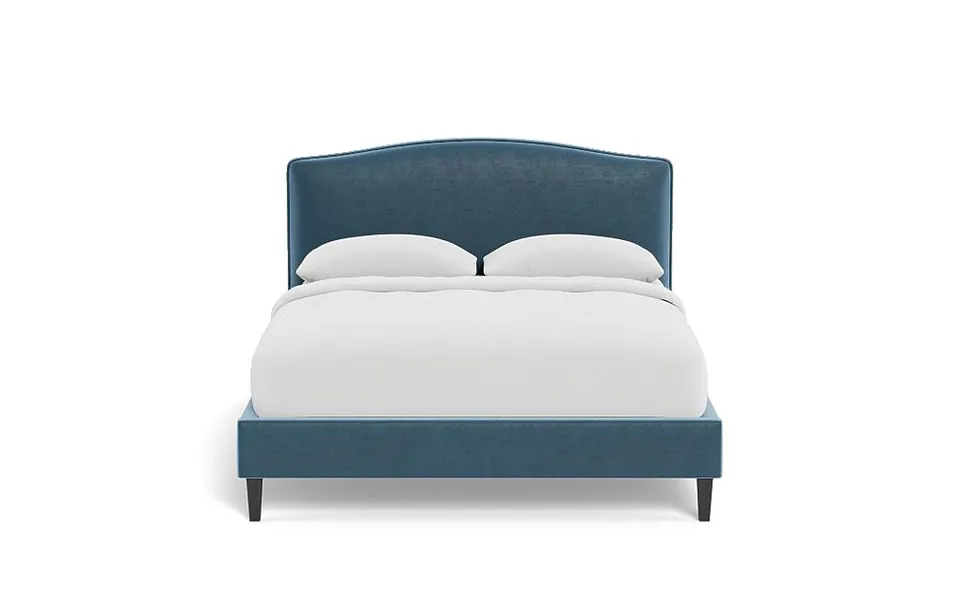 Celia Upholstered Bed with Contrast Piping