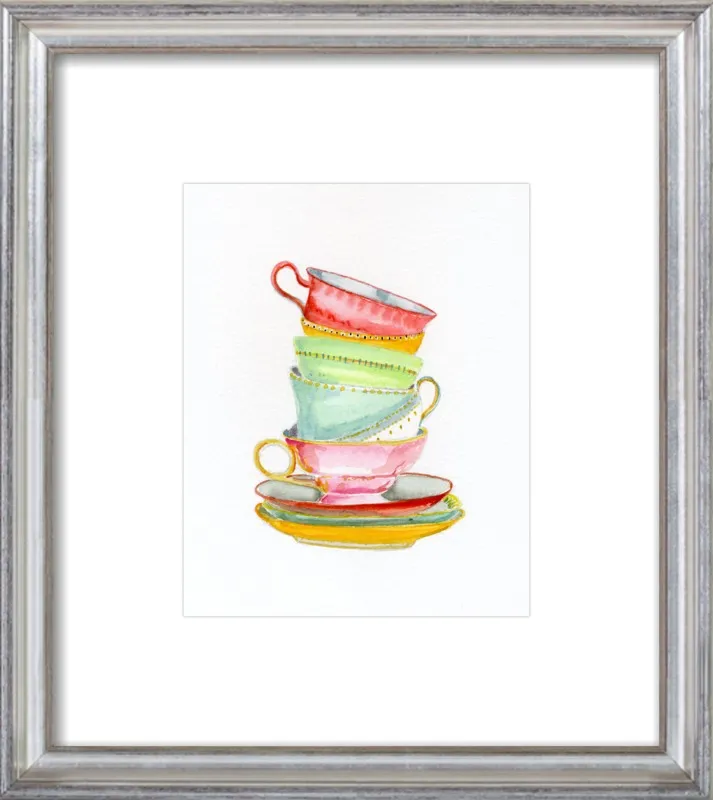 Teacups by Miri Eshet for Artfully Walls