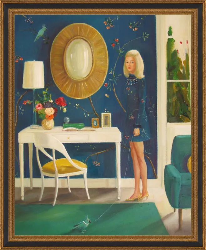 The Invisible Nature of Tansy Fairchild by Janet Hill for Artfully Walls