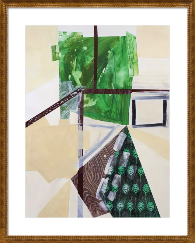 Abstract Study (trail map) by Pamela Staker for Artfully Walls