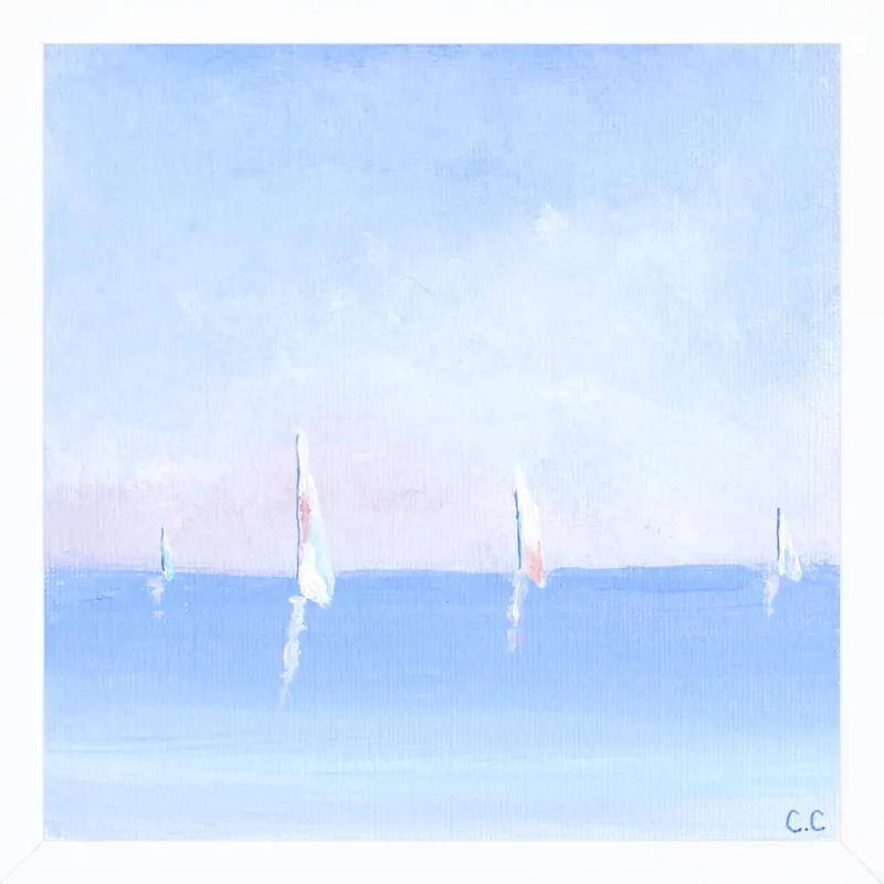 Sail Away with Me by Caroline Chriss  for Artfully Walls