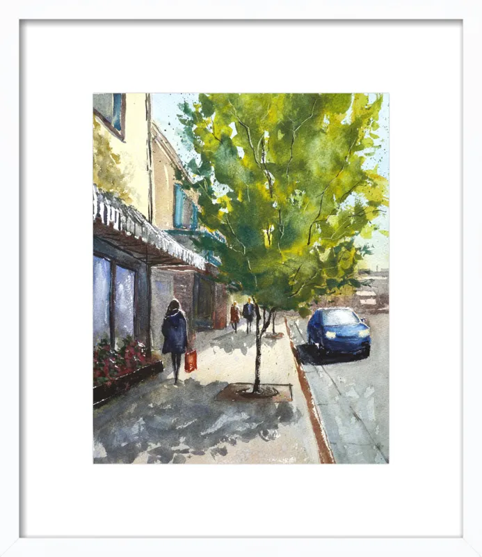 Shops in Laguna by Lauren Dusing for Artfully Walls