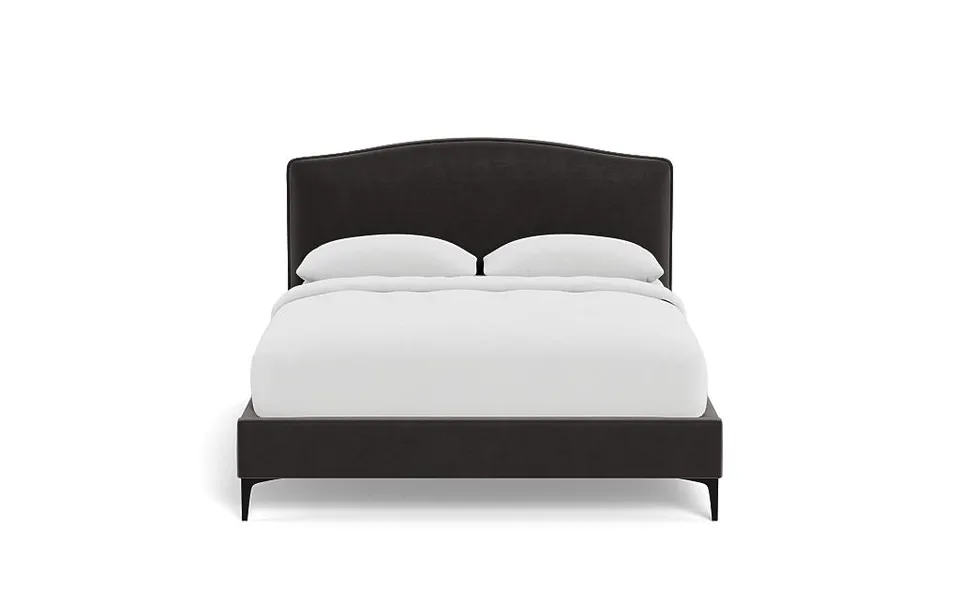Celia Upholstered Bed with Contrast Piping