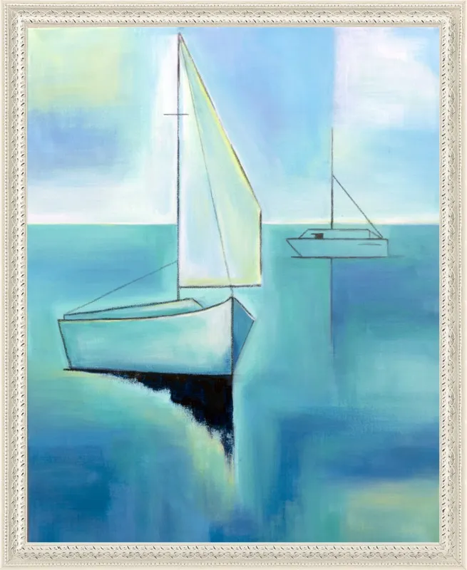 Harbor Greens by Cory McBee for Artfully Walls