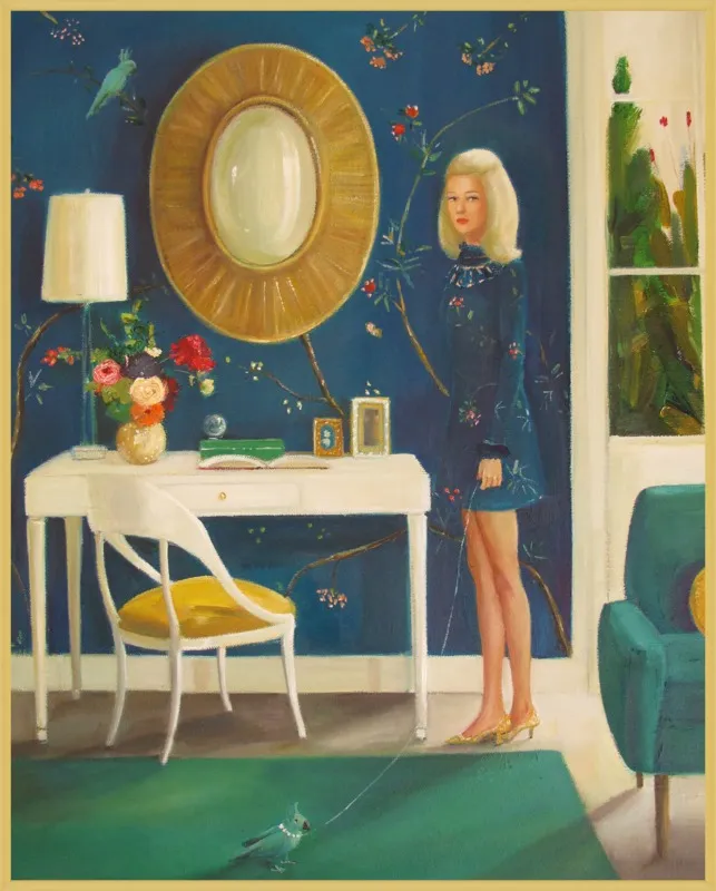 The Invisible Nature of Tansy Fairchild by Janet Hill for Artfully Walls