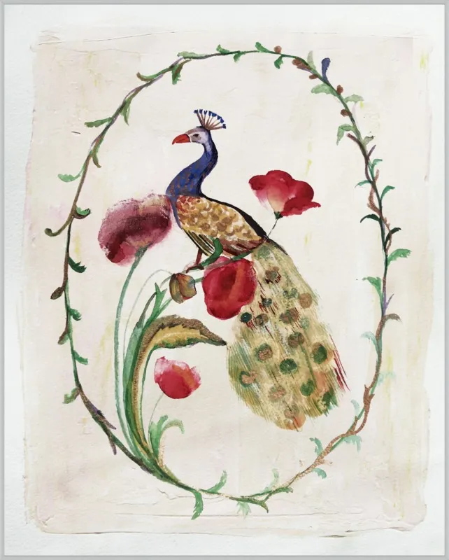 Peacock by Ruti Shaashua for Artfully Walls