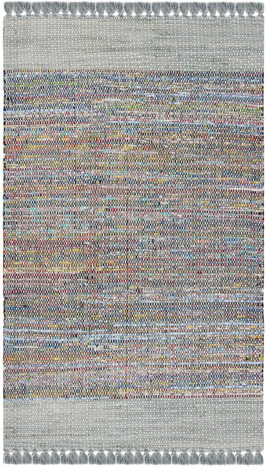 Arlo Home Hand Woven Area Rug, MTK972A, Grey/Multi,  5' X 8'