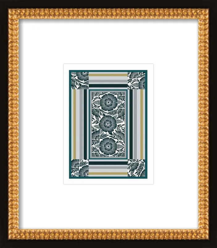 Botanical Frame 1 by Katharine Watson for Artfully Walls