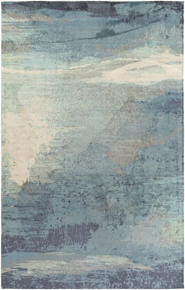 Felicity Blue Indoor 5' x 7'6" Machine Woven Rug