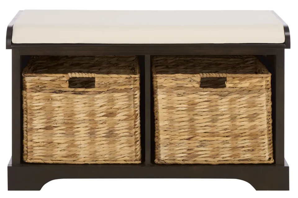 Freddy Storage Bench - Dark Chocolate