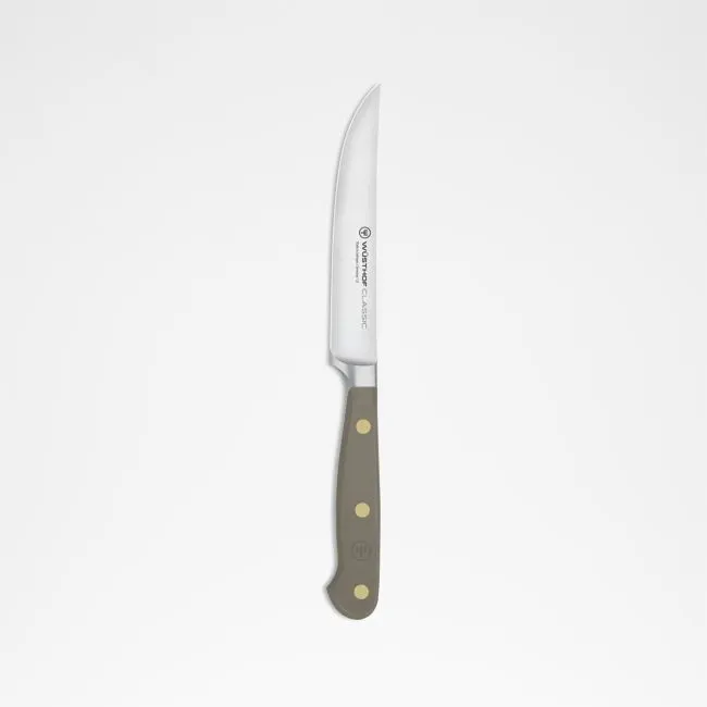 Wusthof Classic Color Velvet Oyster 4.5" Steak Knife