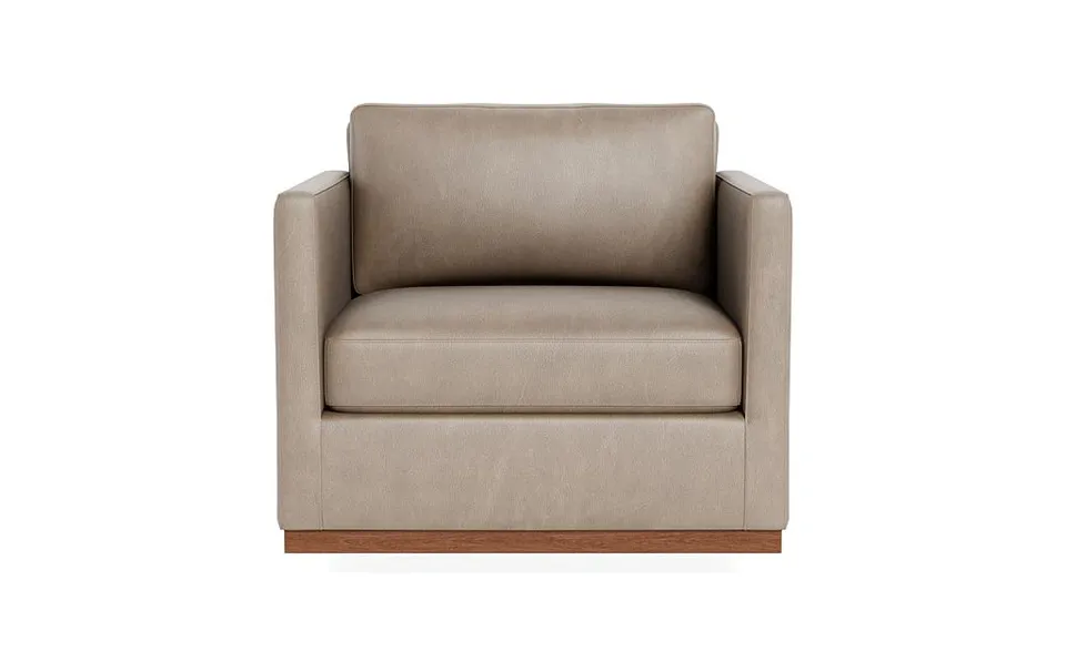 Jasper Leather Swivel Chair