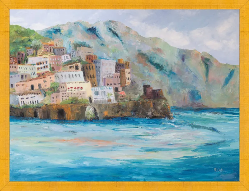 Amalfi Coast by Renee A Ortiz for Artfully Walls