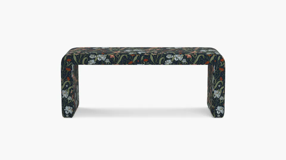 Waterfall Bench, Nightshade Bloomsbury