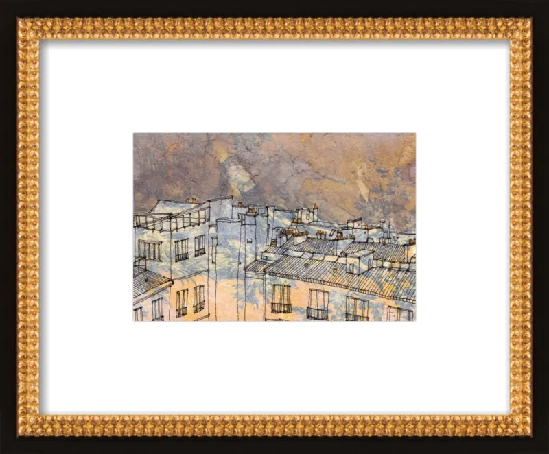 Jane & Serge in Paris by Misato Suzuki for Artfully Walls