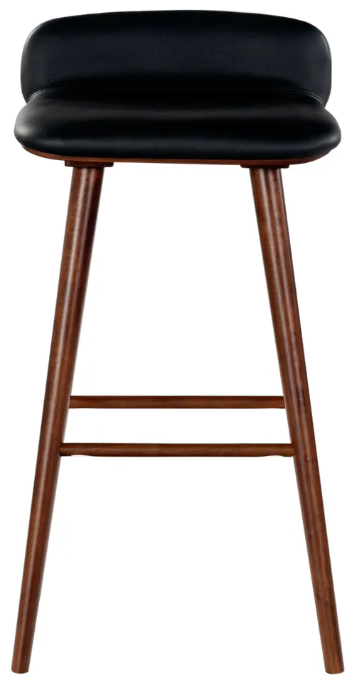 Tazmyn Barstool - Black/Walnut