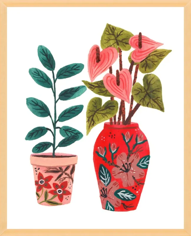 Planter by Ploypisut for Artfully Walls