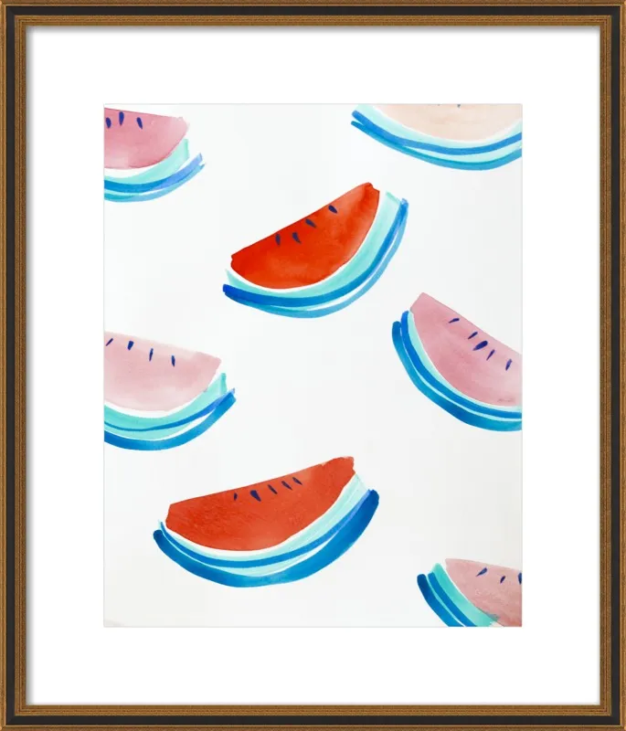 Watermelon by Britt Bass Turner for Artfully Walls