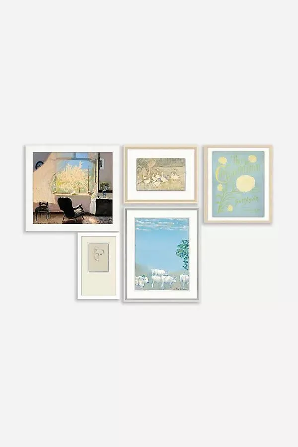Spring Scenes Gallery Wall Art, Set of 5